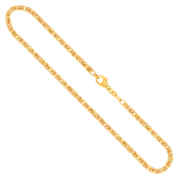 Goldkette als Königskette in Gelbgold 333 / 8K, 70 cm lang, 2,8 mm breit, Gewicht ca. 35.8 g.