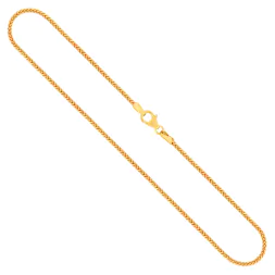 Goldkette als Bingokette in Gelbgold 585 / 14K, 70 cm lang, 1,8 mm breit, Gewicht ca. 13.6 g.