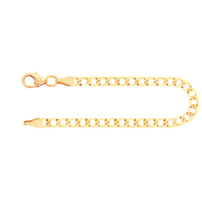 Armband Panzerkette Gelbgold